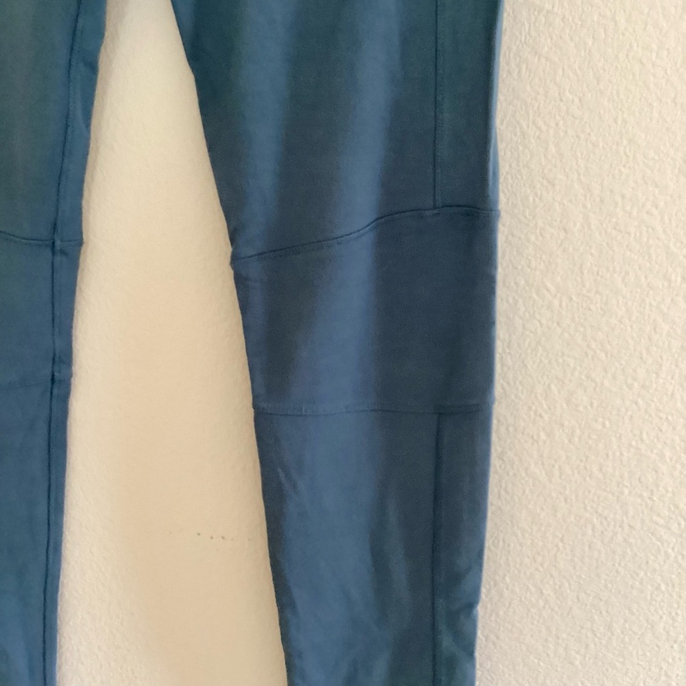 MM6 Maison Martin Margliera Blue Skinny Leg Legging SZ XS/1 - Picture 3 of 4
